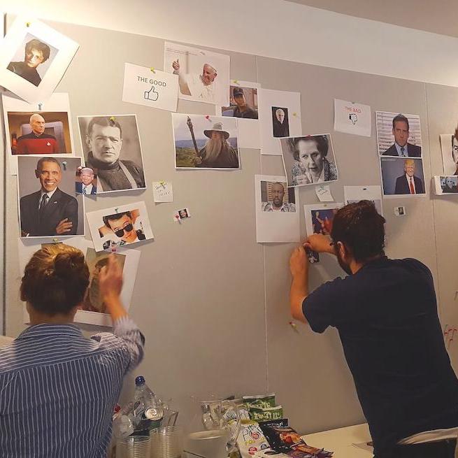 The Good, The Bad and The Ugly Wall