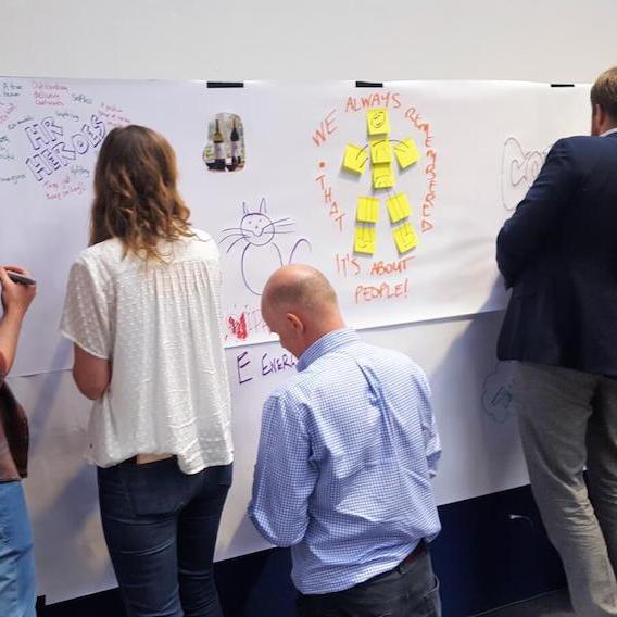 Vision Wall Progress (Off Site Conferences)